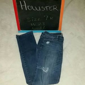 ▪Hollister distressed skinny jeans▪